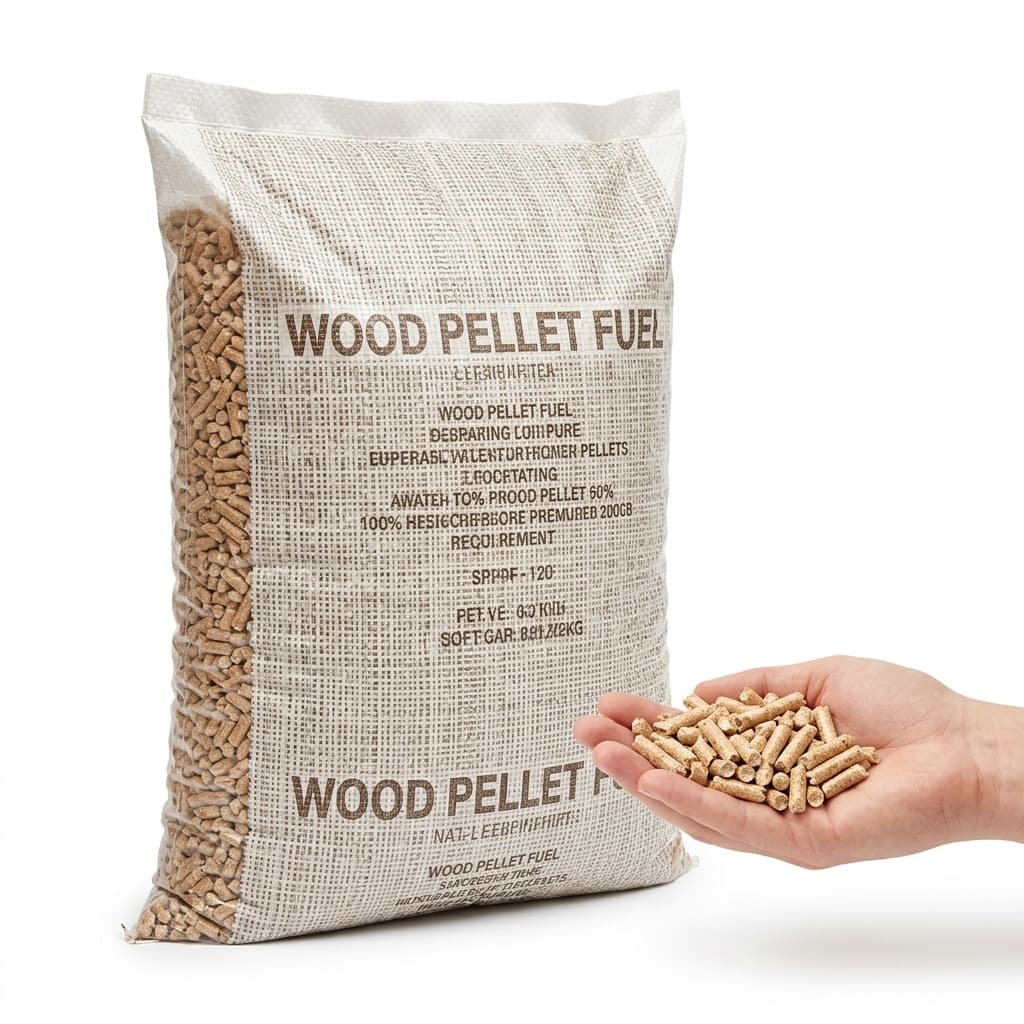 BoisExpress — Granulés de bois Forest Pellets Palette de 65 sacs de 15 kg Forêt Française