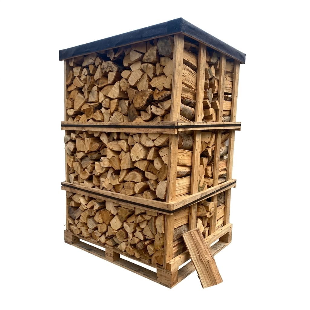 BoisExpress — Mélange de bois durs 25cm Palette de 3,3 stères Forêt Française