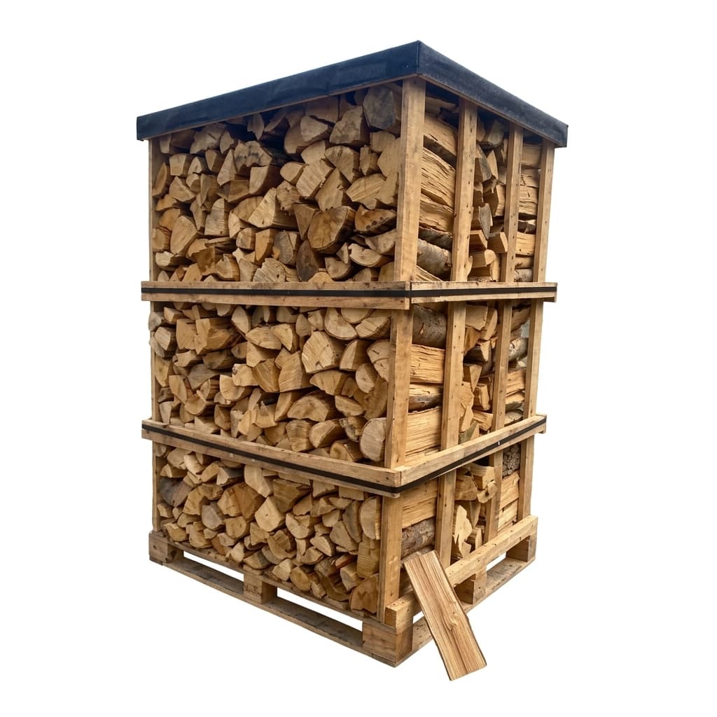 BoisExpress — Mélange de bois durs 30cm Palette de 3 stères Bois Noble