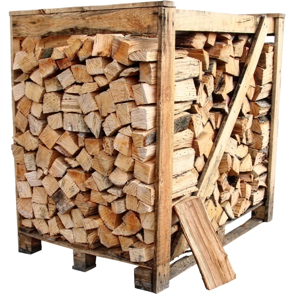 BoisExpress — Bois de chauffage 25 cm Palette 1,2 M3 1,6 stères Séchage Naturel